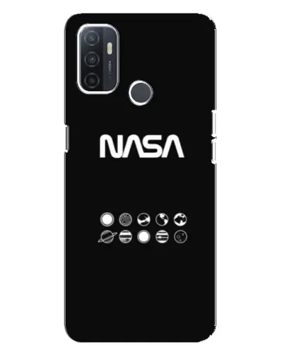 Чохол для OPPO A32 з картинкою «NASA — технічний принт»