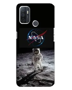 Чехол для OPPO A32 с картинкой «Астронавт на Луне» Чехол для OPPO A32 с картинкой «Астронавт на Луне»