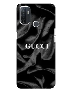 Чехол для OPPO A32 с картинкой «Gucci — шелковые волны»