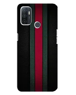 Чехол для OPPO A32 с картинкой «Gucci — неоновая линия»