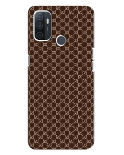 Чохол для OPPO A32 з картинкою «Gucci — шоколадна сітка» Чохол для OPPO A32 з картинкою «Gucci — шоколадна сітка»
