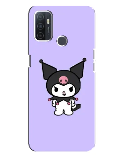 Чехол для OPPO A32 с картинкой «Kuromi — нежный фиолетовый»