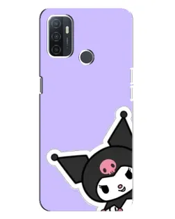 Чехол для OPPO A32 с картинкой «Забавная Kuromi»