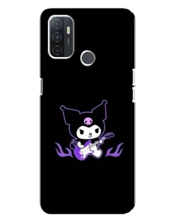 Чехол для OPPO A32 с картинкой «Электрическая Kuromi»