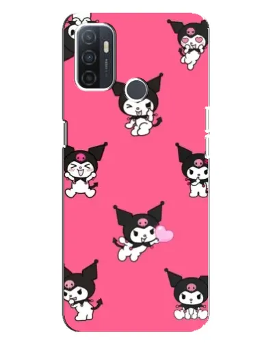Чехол для OPPO A32 с картинкой «Паттерн с Куроми»