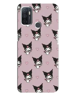 Чехол для OPPO A32 с картинкой «Kuromi — ночной сон»