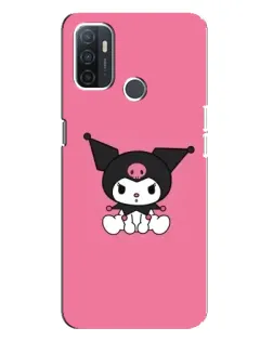 Чехол для OPPO A32 с картинкой «Хмурая Kuromi»