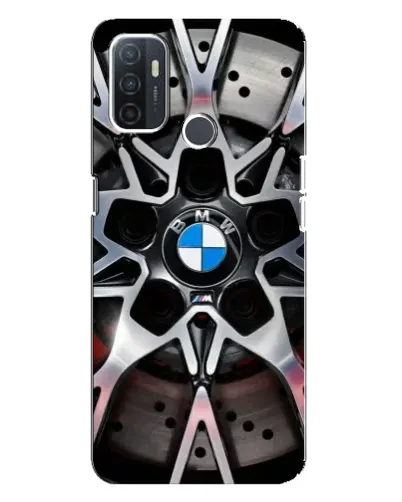 Чехол для OPPO A32 с картинкой «BMW — деталь диска»