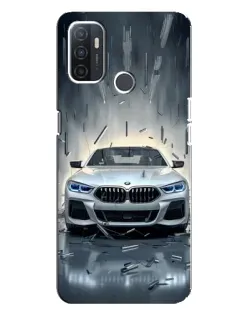 Чехол для OPPO A32 с картинкой «BMW в свете фар»