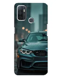 Чехол для OPPO A32 с картинкой «BMW в огнях города»