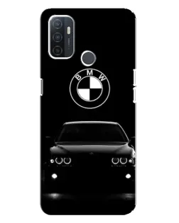 Чехол для OPPO A32 с картинкой «BMW — взгляд из темноты»
