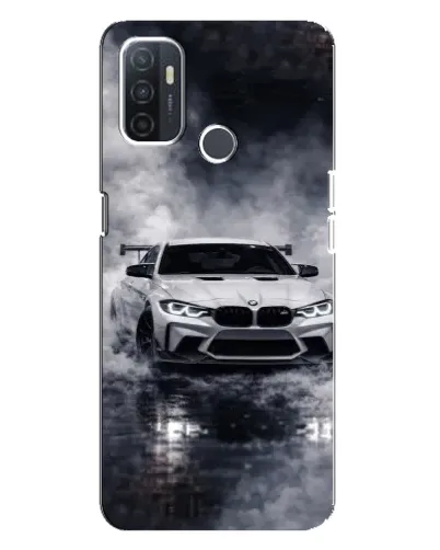 Чехол для OPPO A32 с картинкой «BMW сквозь туман»