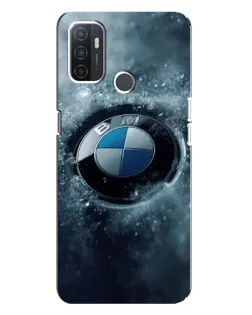 Чехол для OPPO A32 с картинкой «Логотип BMW — лед» Чехол для OPPO A32 с картинкой «Логотип BMW — лед»