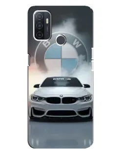 Чехол для OPPO A32 с картинкой «BMW в белом дыму» Чехол для OPPO A32 с картинкой «BMW в белом дыму»