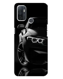 Чехол для OPPO A32 с картинкой «Черная BMW — профиль» Чехол для OPPO A32 с картинкой «Черная BMW — профиль»