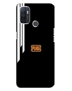 Чехол для OPPO A32 с картинкой «PUBG — вертикальные линии»