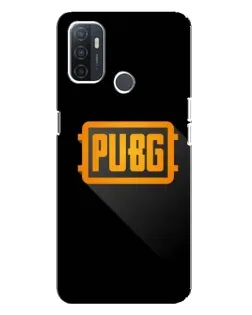Чехол для OPPO A32 с картинкой «PUBG — рамка лого»