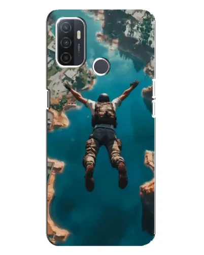 Чехол для OPPO A32 с картинкой «PUBG — свободное падение»