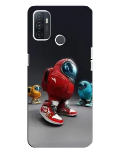 Чохол для OPPO A32 з картинкою «Among Us — 3D стиль»