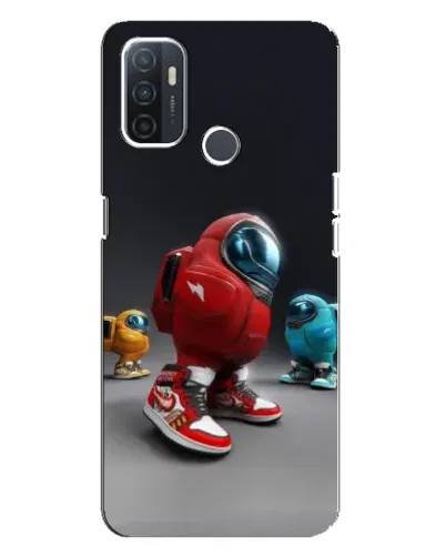 Чохол для OPPO A32 з картинкою «Among Us — 3D стиль»