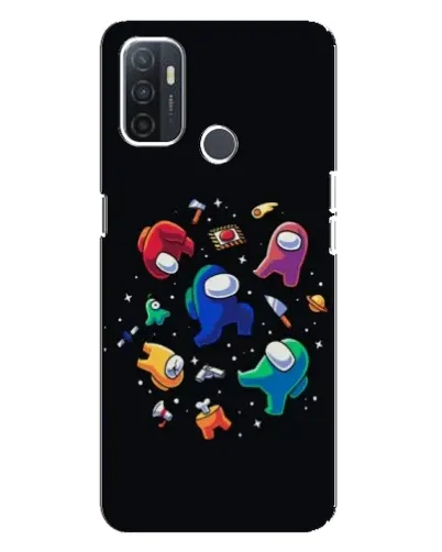 Чохол для OPPO A32 з картинкою «Among Us космос»