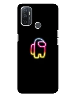 Чохол для OPPO A32 з картинкою «Among Us градієнт»