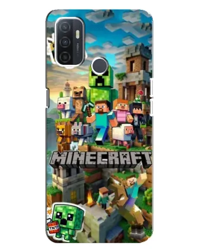 Чехол для OPPO A32 с картинкой «Замок Minecraft» Чехол для OPPO A32 с картинкой «Замок Minecraft»