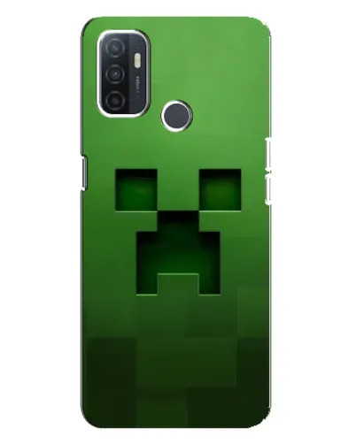 Чехол для OPPO A32 с картинкой «Крипер микро-дизайн» Чехол для OPPO A32 с картинкой «Крипер микро-дизайн»