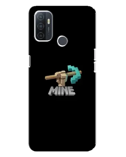 Чехол для OPPO A32 с картинкой «Алмазная кирка» Чехол для OPPO A32 с картинкой «Алмазная кирка»