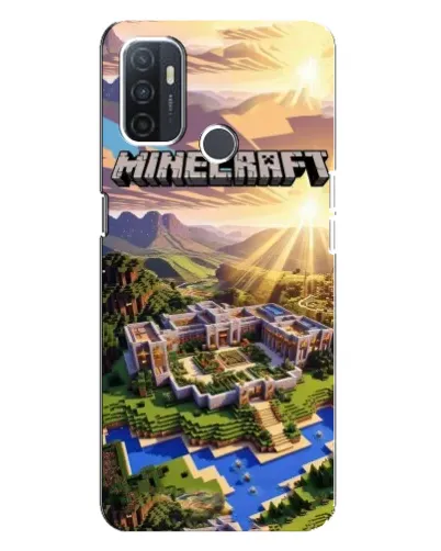 Чехол для OPPO A32 с картинкой «Minecraft панорама» Чехол для OPPO A32 с картинкой «Minecraft панорама»