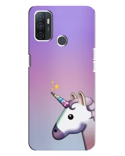 Чехол для OPPO A32 с картинкой «Единорог градиент»