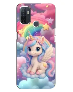 Чехол для OPPO A32 с картинкой «Маленький единорог» Чехол для OPPO A32 с картинкой «Маленький единорог»