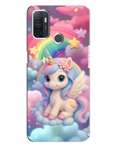 Чехол для OPPO A32 с картинкой «Маленький единорог»