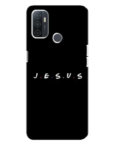 Чохол для OPPO A32 з картинкою «Крапки віри J.E.S.U.S.»
