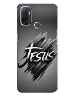 Чохол для OPPO A32 з картинкою «Напис Jesus Graffiti»