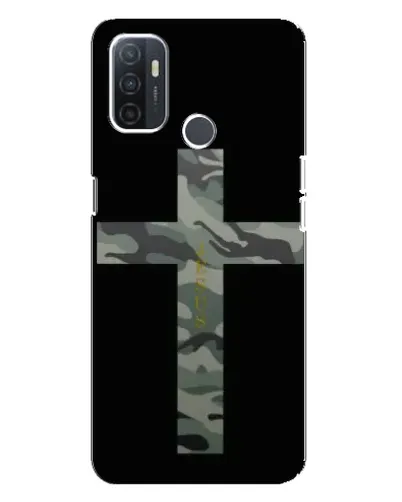 Чохол для OPPO A32 з картинкою «Мілітарі Хрест»