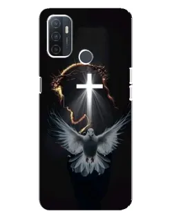 Чохол для OPPO A32 з картинкою «Голуб та Світло»
