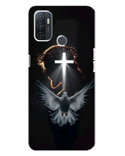 Чохол для OPPO A32 з картинкою «Голуб та Світло»