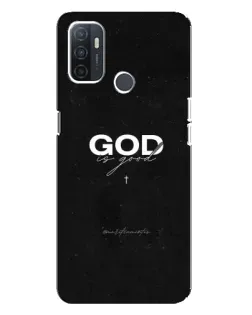 Чохол для OPPO A32 з картинкою «GOD — Бог над усім»