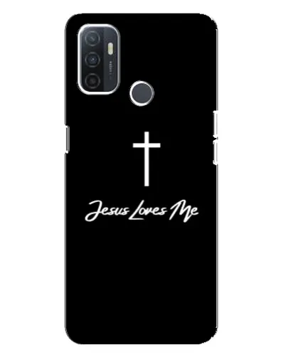 Чохол для OPPO A32 з картинкою «Ісус любить тебе»