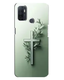 Чехол для OPPO A32 с картинкой «Оливковая ветвь»