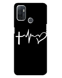 Чехол для OPPO A32 с картинкой «Пульс веры»