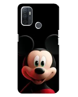 Чехол для OPPO A32 с картинкой «Улыбающийся Микки Маус»