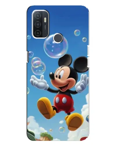 Чехол для OPPO A32 с картинкой «Mickey и мыльные пузыри» Чехол для OPPO A32 с картинкой «Mickey и мыльные пузыри»