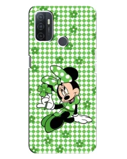 Чехол для OPPO A32 с картинкой «Mickey в клетку» Чехол для OPPO A32 с картинкой «Mickey в клетку»