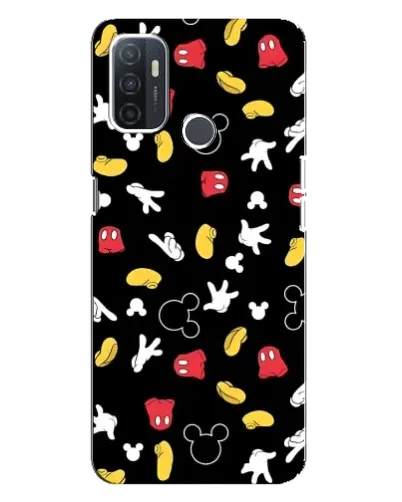 Чехол для OPPO A32 с картинкой «Графический принт лапок» Чехол для OPPO A32 с картинкой «Графический принт лапок»