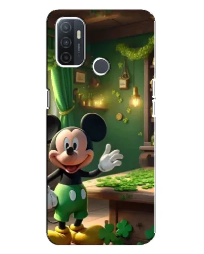 Чехол для OPPO A32 с картинкой «Микки в мастерской» Чехол для OPPO A32 с картинкой «Микки в мастерской»