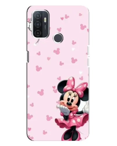 Чехол для OPPO A32 с картинкой «Минни Маус и сердечки» Чехол для OPPO A32 с картинкой «Минни Маус и сердечки»