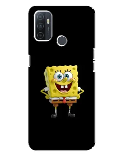 Чехол для OPPO A32 с картинкой «Классический Губка Боб»