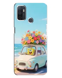 Чехол для OPPO A32 с картинкой «Автомобильное путешествие»
